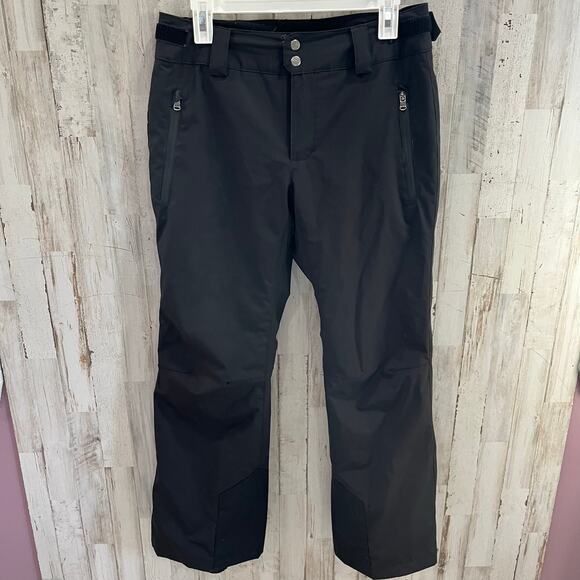 FERA Black Insulated Snow Ski Snowboarding Winter Pants Womens Size 6 SHORT - Picture 1 of 12